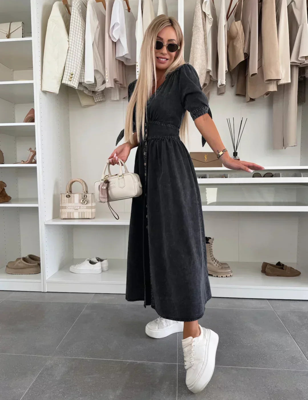 Olivia | Genialna dżinsowa sukienka