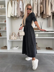 Olivia | Genialna dżinsowa sukienka