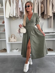 Olivia | Genialna dżinsowa sukienka