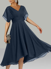 Julita - Zwiewna sukienka wieczorowa