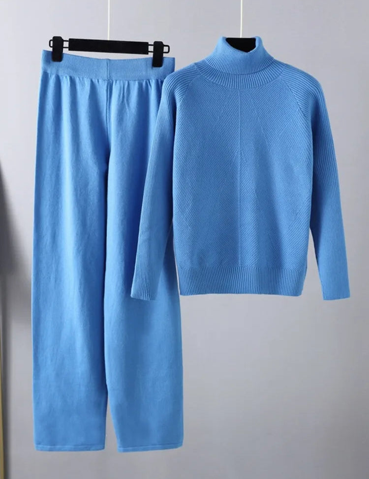 Cecylia | Komplet dwóch części Lounge w sploty