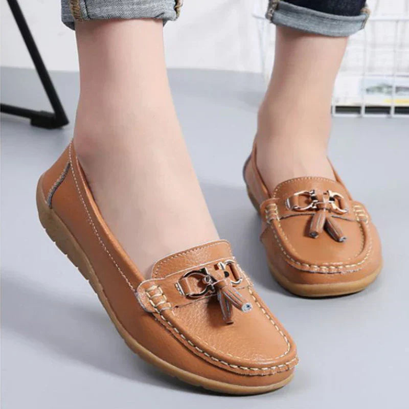 Soline | Skórzane Mokasyny Oddychające - ultra komfortowe