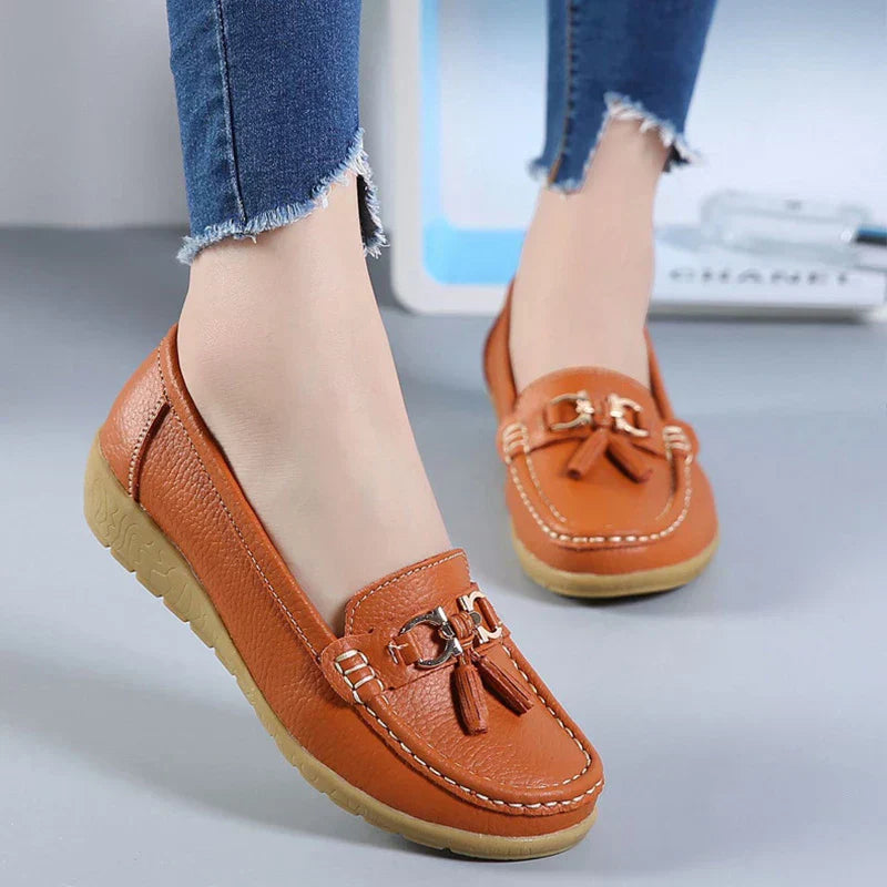 Soline | Skórzane Mokasyny Oddychające - ultra komfortowe