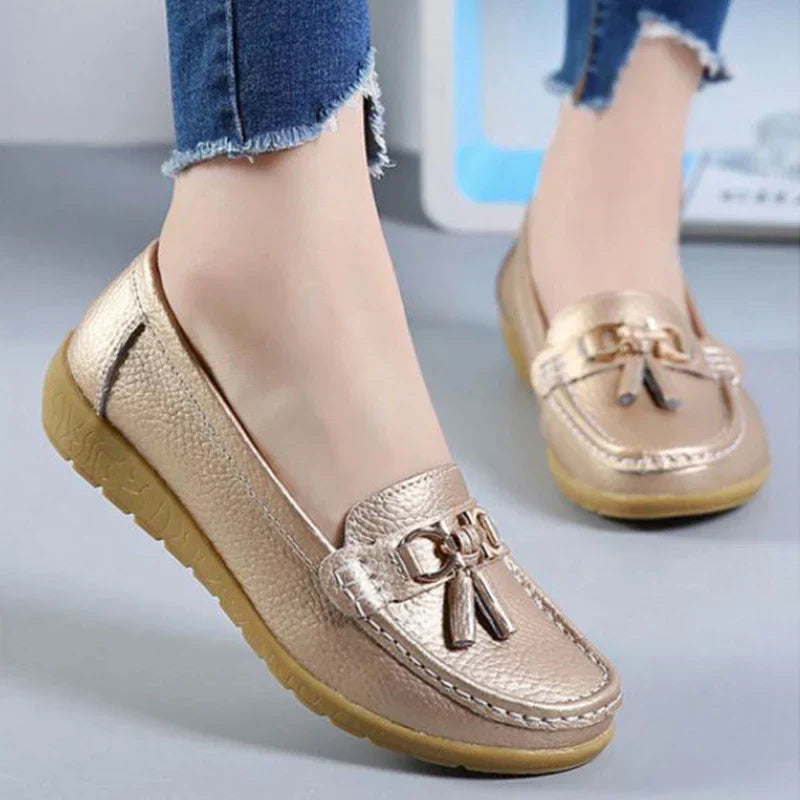 Soline | Skórzane Mokasyny Oddychające - ultra komfortowe