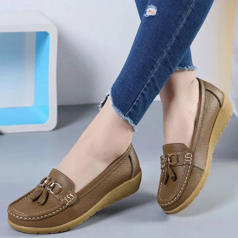 Soline | Skórzane Mokasyny Oddychające - ultra komfortowe